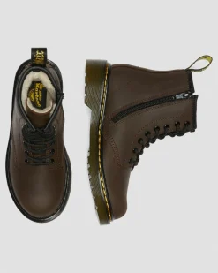 Dr. Martens 1460 SERENA GEVOERDE IMITATIEBONT LAARZEN VOOR KINDEREN^KIDS Sale Voor Kinderen|Laarzen