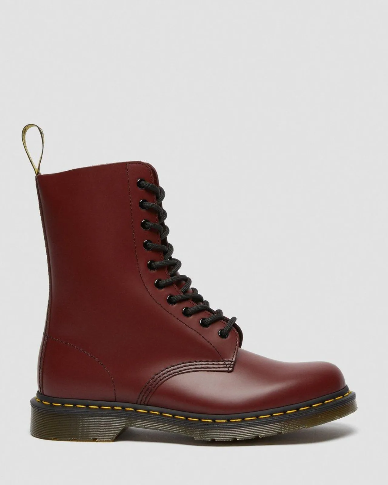 Dr. Martens 1490 Smooth Leren Hoge Veterlaarzen^WOMENS Originals|Winter Stijlen