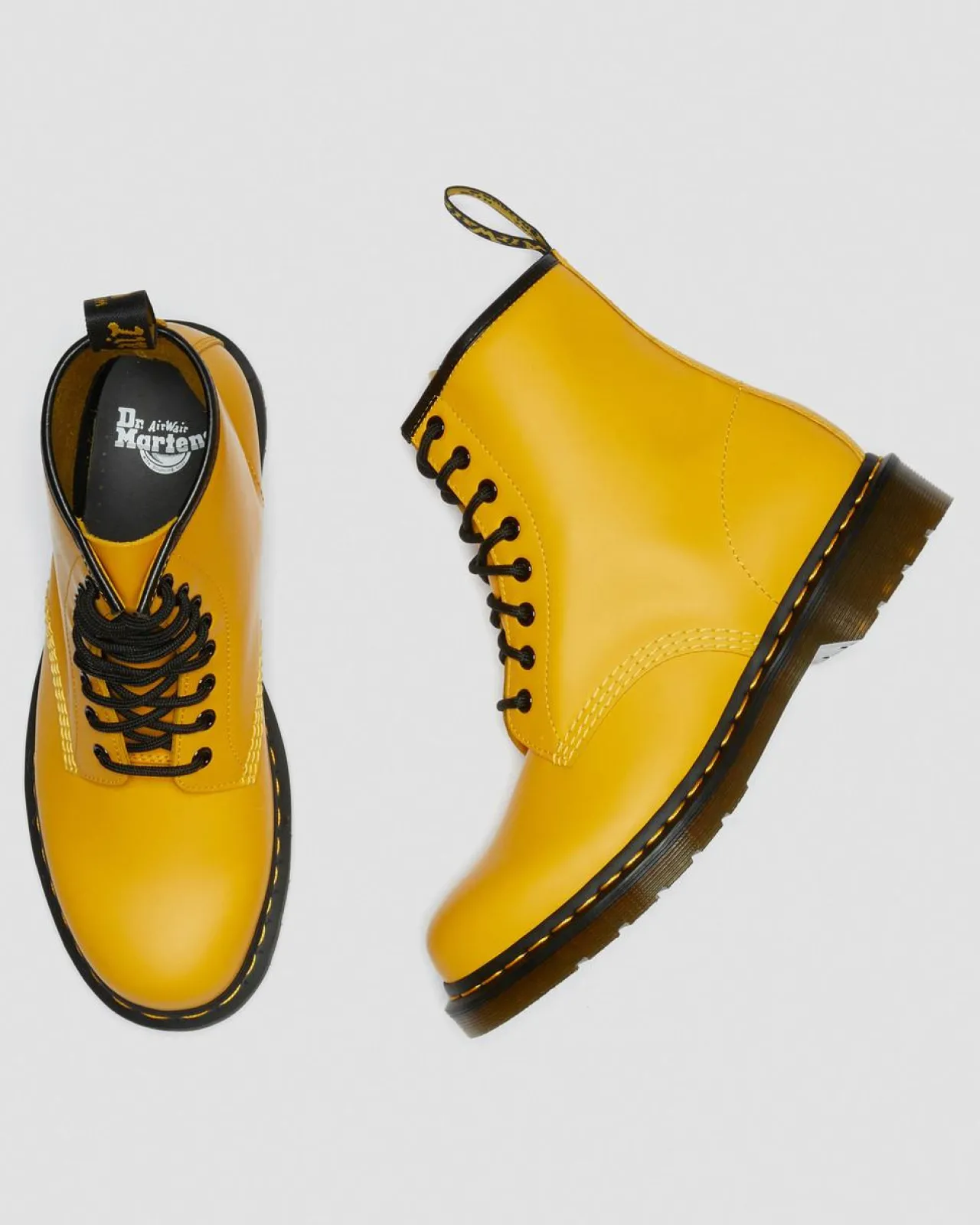 Dr. Martens 1460 Smooth Leren Veterlaarzen^WOMENS Originals|Enkellaarzen