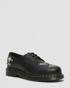 Dr. Martens 1460 Souvenir Geborduurde Leren Schoenen^GIFTS Veterschoenen