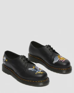 Dr. Martens 1460 Souvenir Geborduurde Leren Schoenen^GIFTS Veterschoenen