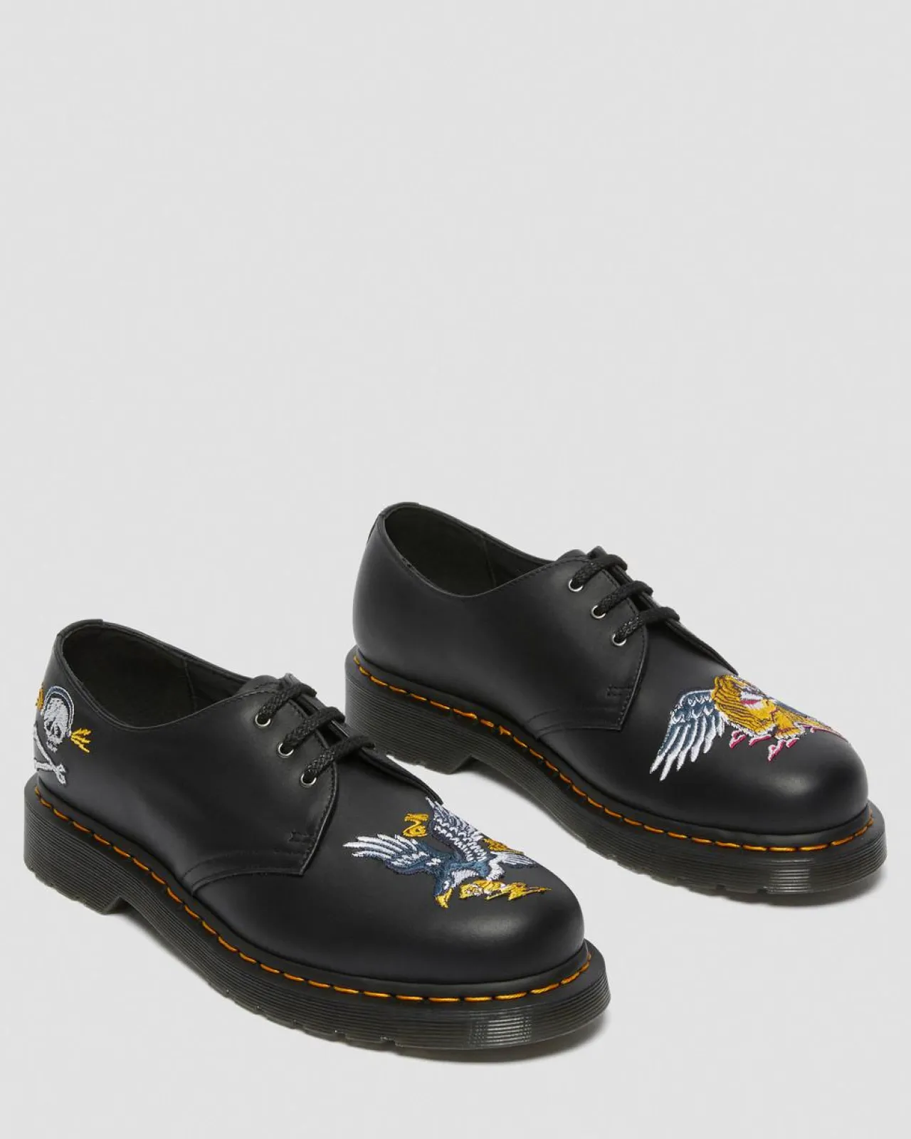 Dr. Martens 1460 Souvenir Geborduurde Leren Schoenen^GIFTS Veterschoenen