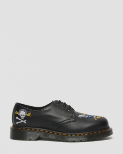 Dr. Martens 1460 Souvenir Geborduurde Leren Schoenen^GIFTS Veterschoenen