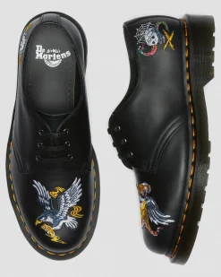 Dr. Martens 1460 Souvenir Geborduurde Leren Schoenen^GIFTS Veterschoenen