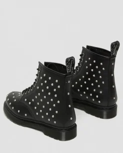 Dr. Martens 1460 Stud Wanama Leather Lace Up Boots^UNISEX Enkellaarzen|Veterlaarzen