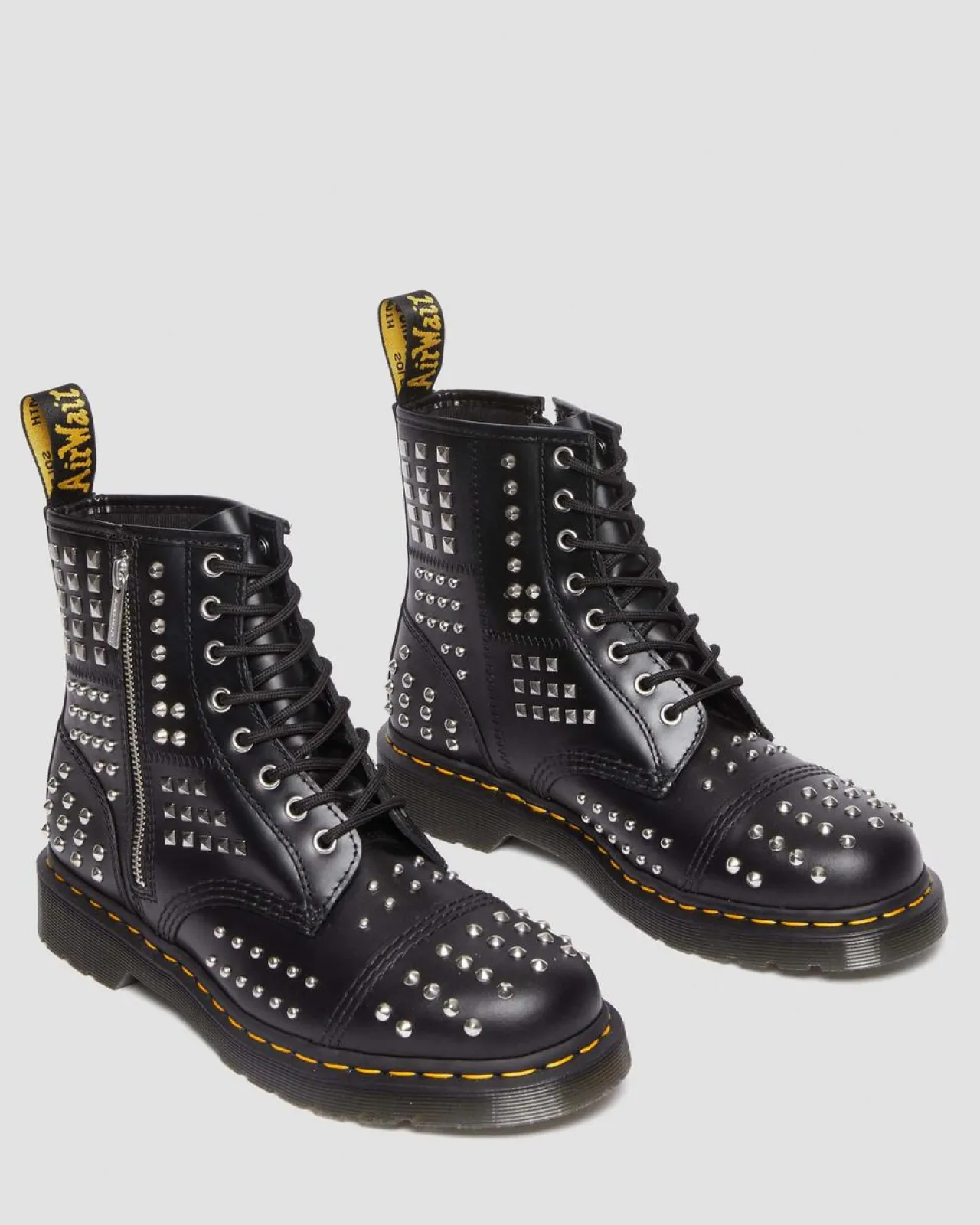 Dr. Martens 1460 Studded Rits Leren Laarzen^UNISEX Originals|Nieuw Binnen
