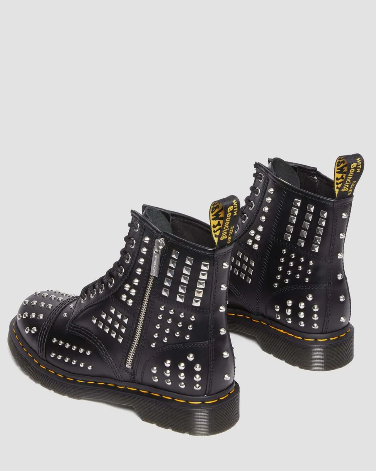 Dr. Martens 1460 Studded Rits Leren Laarzen^UNISEX Originals|Nieuw Binnen