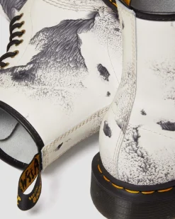 Dr. Martens 1460 Tate Decalcomania Leren Laarzen^UNISEX Enkellaarzen|Veterlaarzen