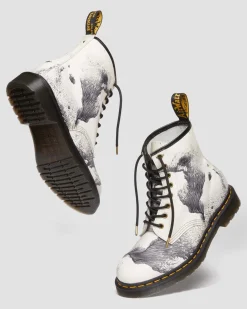 Dr. Martens 1460 Tate Decalcomania Leren Laarzen^UNISEX Enkellaarzen|Veterlaarzen
