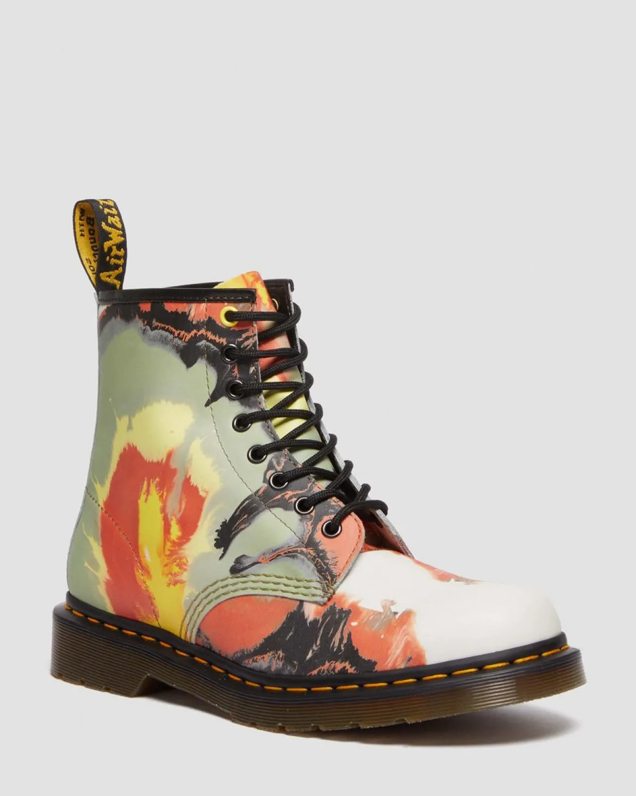 Dr. Martens 1460 Tate Volcanic Flare Leren Laarzen^UNISEX Enkellaarzen|Veterlaarzen