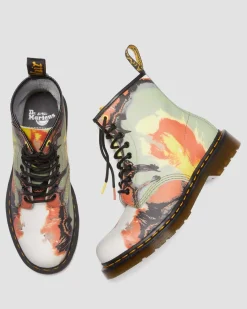 Dr. Martens 1460 Tate Volcanic Flare Leren Laarzen^UNISEX Enkellaarzen|Veterlaarzen
