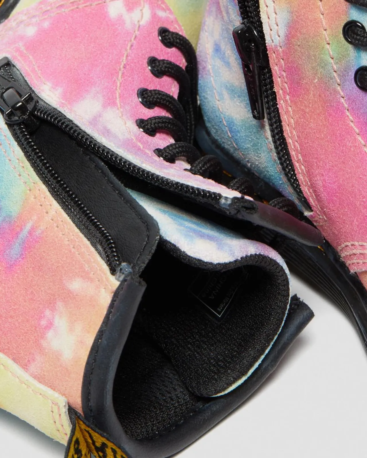 Dr. Martens 1460 Tie Dye Leren Veterlaarzen voor Peuters^KIDS Sale Voor Kinderen|Laarzen