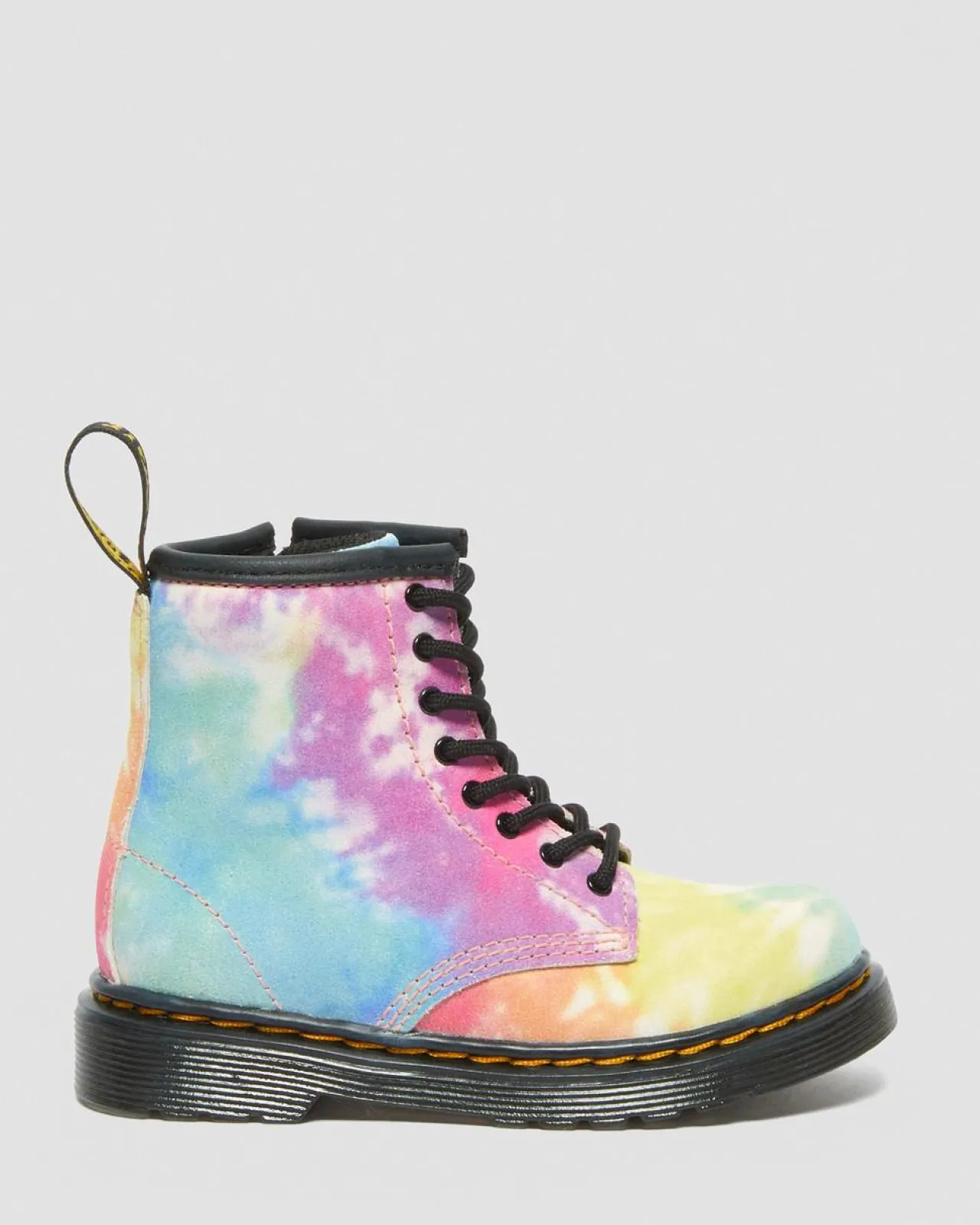 Dr. Martens 1460 Tie Dye Leren Veterlaarzen voor Peuters^KIDS Sale Voor Kinderen|Laarzen