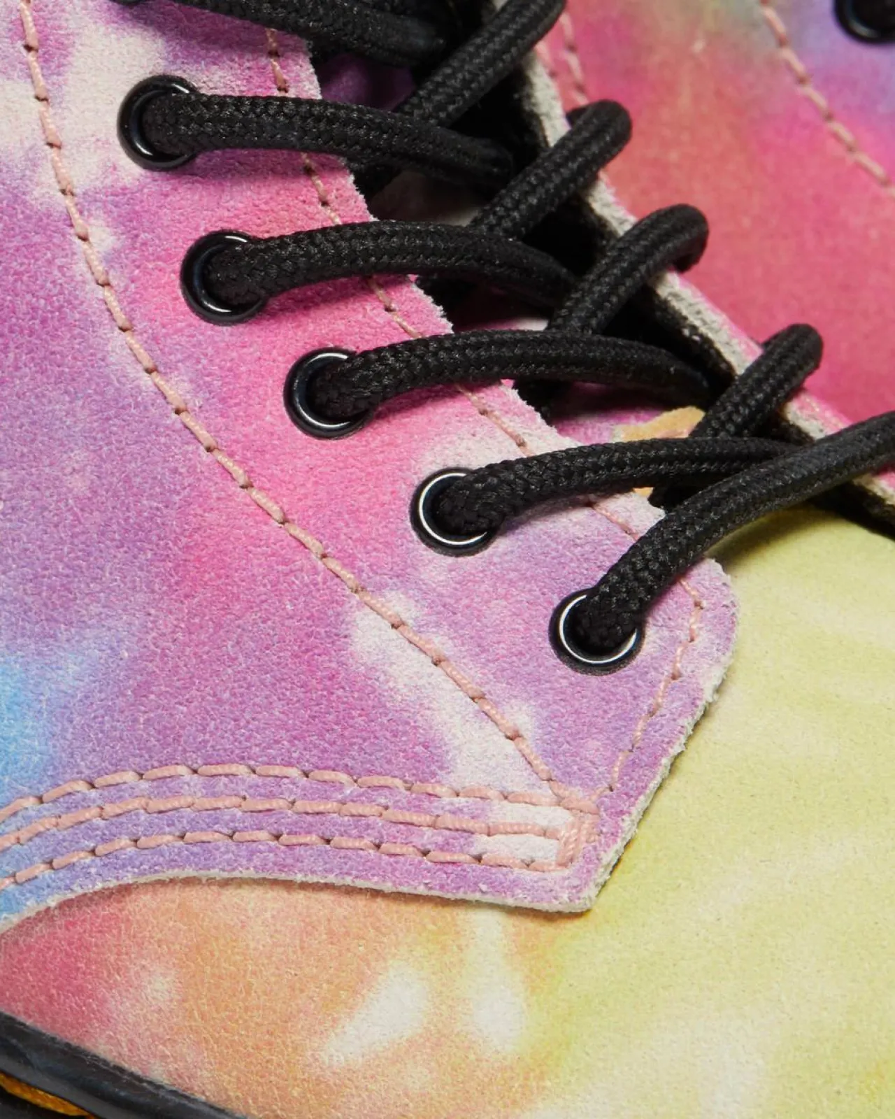 Dr. Martens 1460 Tie Dye Leren Veterlaarzen voor Peuters^KIDS Sale Voor Kinderen|Laarzen