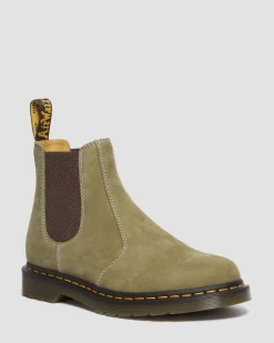 Dr. Martens 2976 Tumbled Nubuck Leren Chelsea Laarzen^ Nieuw Binnen|Enkellaarzen