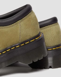 Dr. Martens 8053 Tumbled Nubuck Leren Platform Schoenen^ Nieuw Binnen|Trending Stijlen