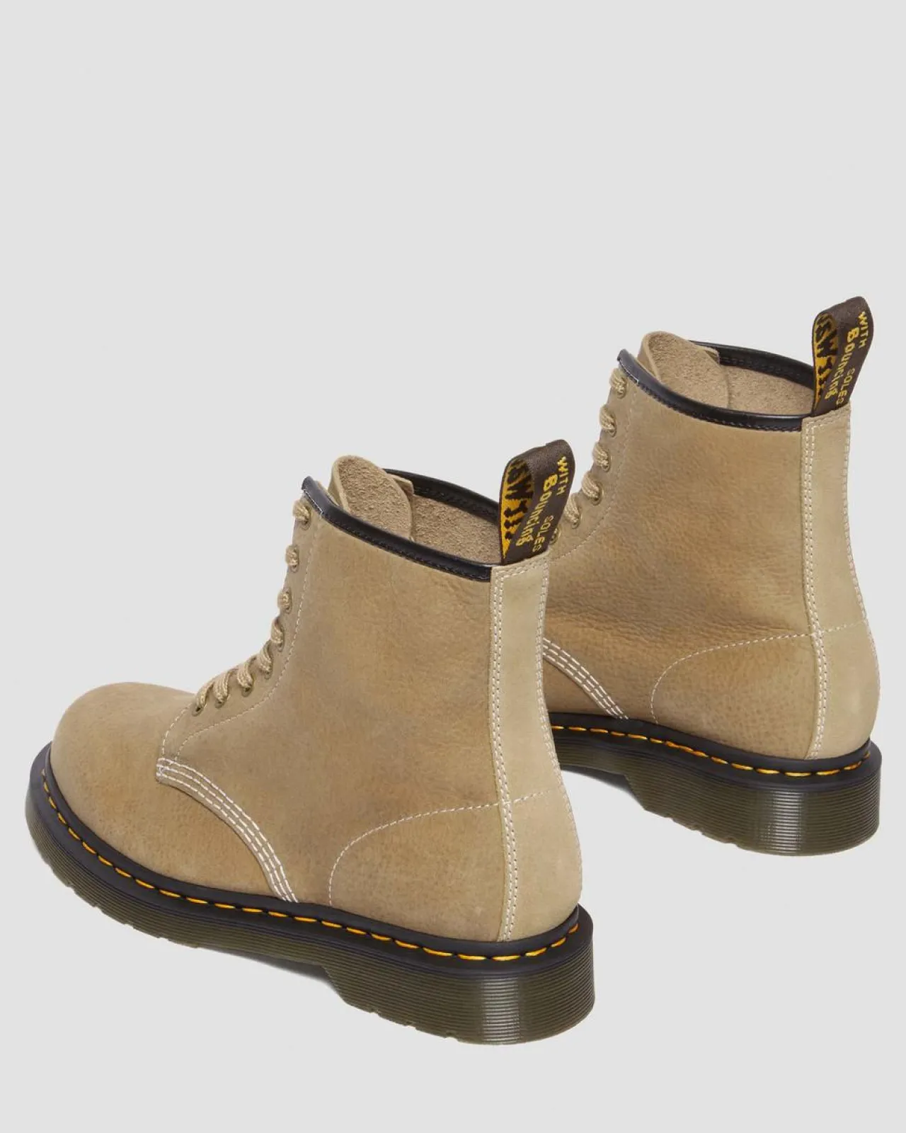 Dr. Martens 1460 Tumbled Nubuck Leren Veterlaarzen^ Originals|Nieuw Binnen