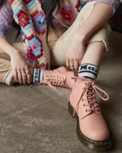 Dr. Martens 101 Unbound Virginia Leren Enkellaarzen^WOMENS Dames Sale|Veterlaarzen