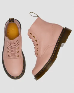 Dr. Martens 101 Unbound Virginia Leren Enkellaarzen^WOMENS Dames Sale|Veterlaarzen