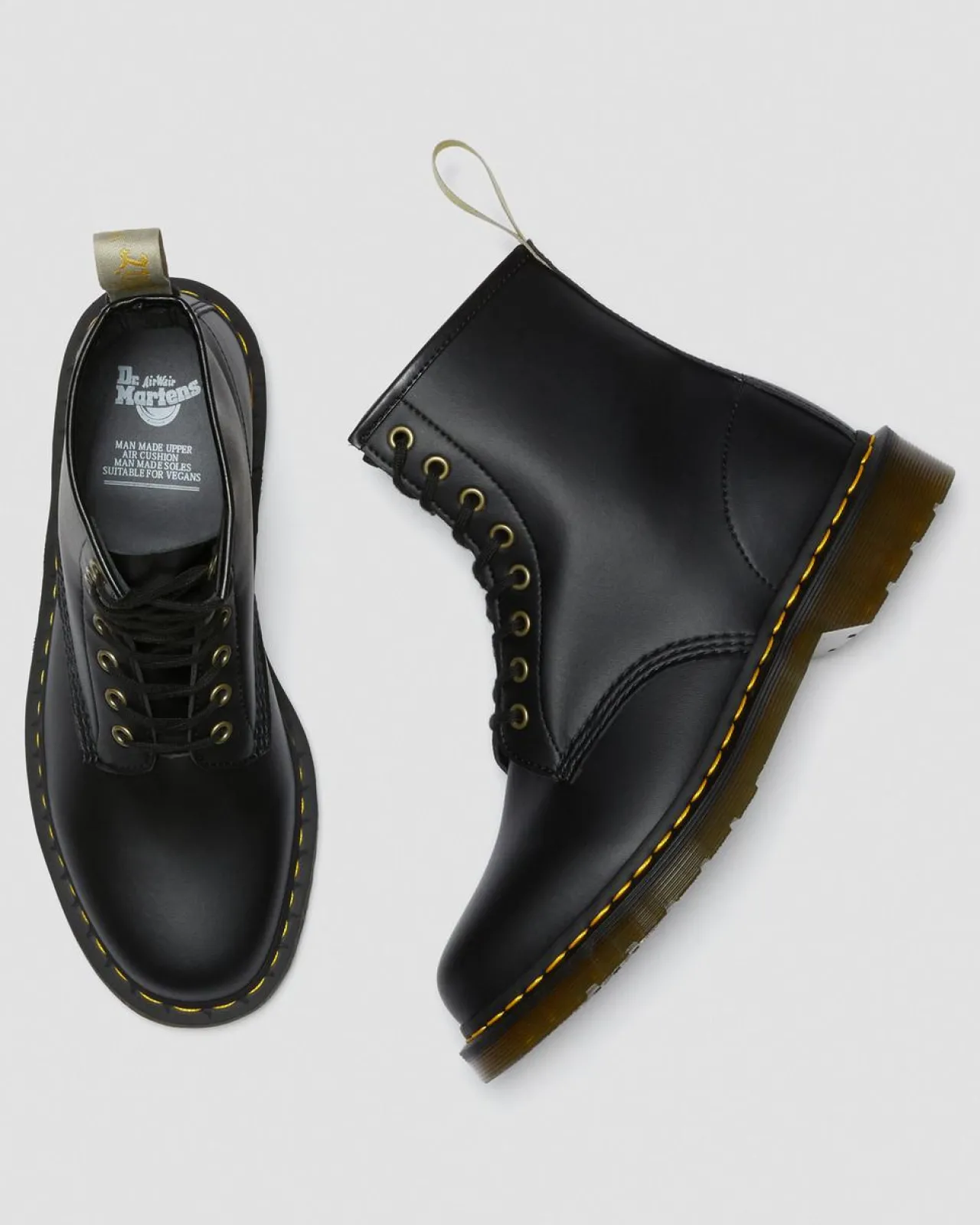 Dr. Martens 1460 Vegan Veterlaarzen^TRENDING-STYLES-UK Enkellaarzen|Veterlaarzen
