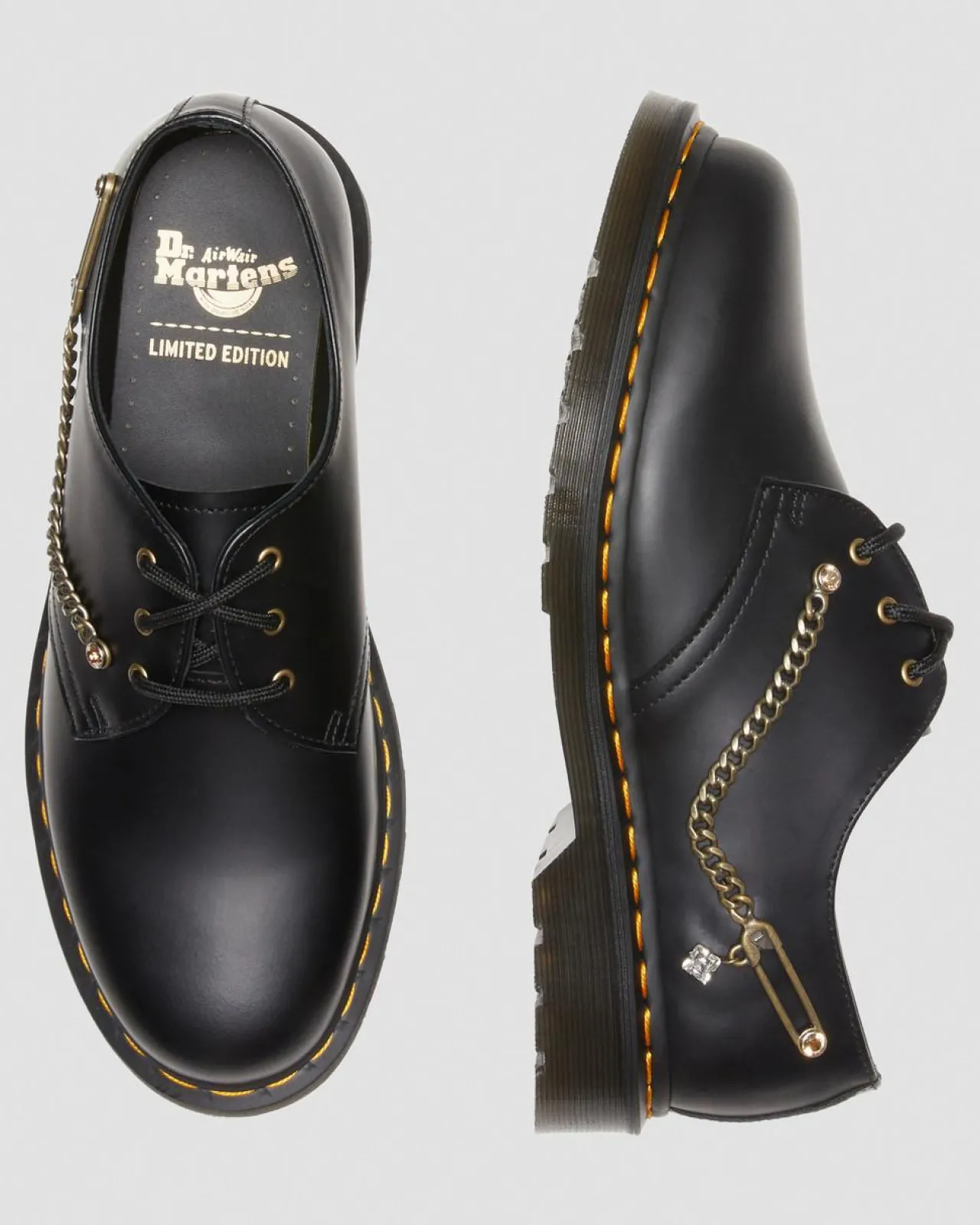 Dr. Martens 1461 VERSIERD MET SWAROVSKI® KRISTALLEN ^GIFTS Originals|Veterschoenen