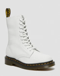 Dr. Martens 1490 Virginia Leren Hoge Laarzen^WOMENS Dames Sale|Hoge Laarzen
