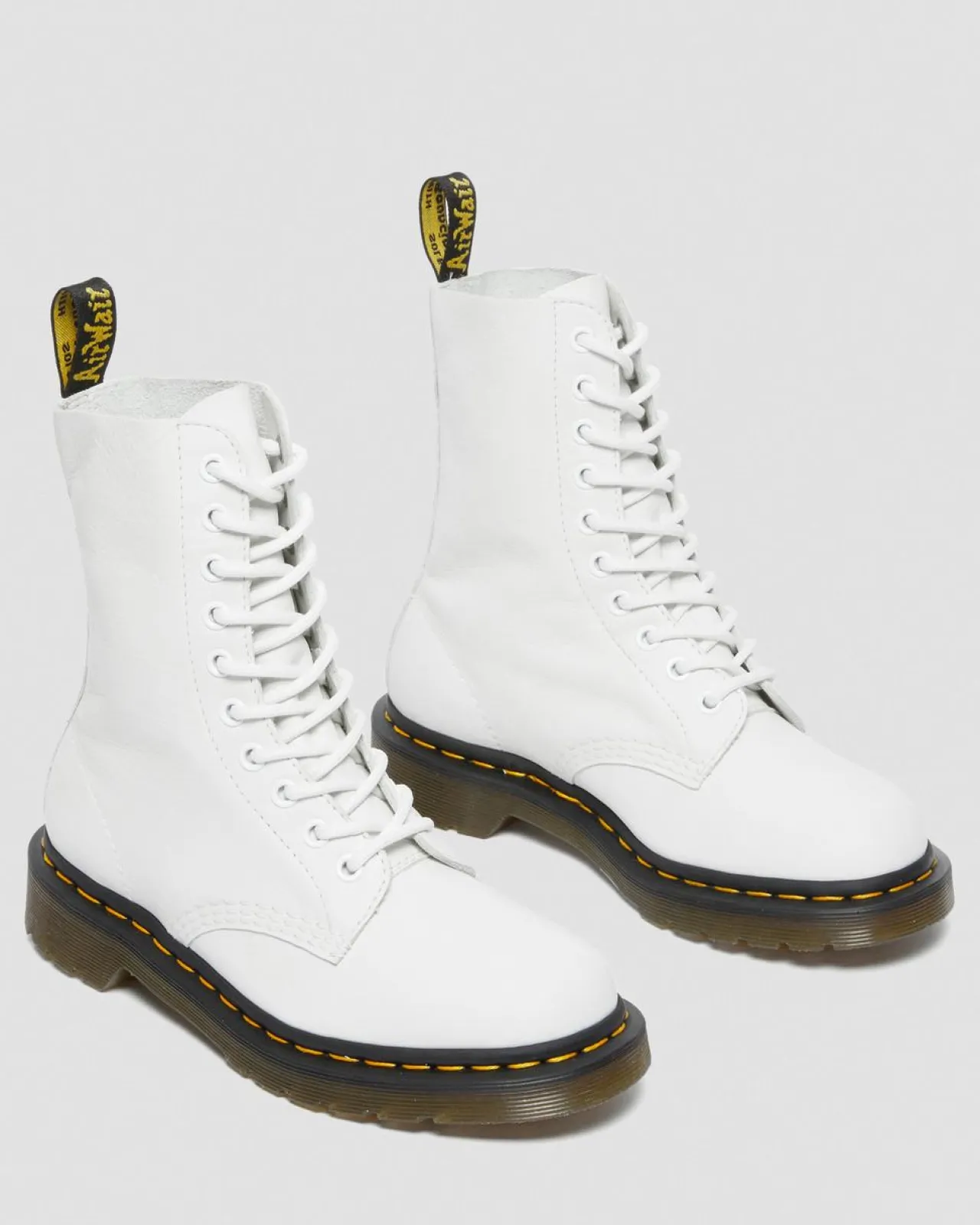 Dr. Martens 1490 Virginia Leren Hoge Laarzen^WOMENS Dames Sale|Hoge Laarzen