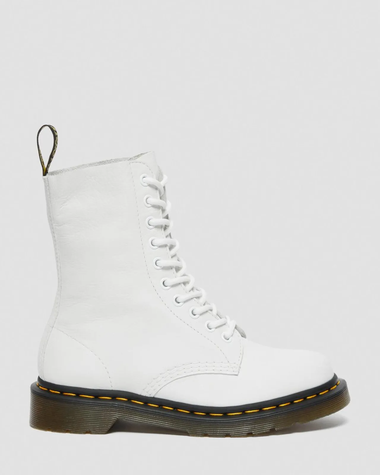 Dr. Martens 1490 Virginia Leren Hoge Laarzen^WOMENS Dames Sale|Hoge Laarzen