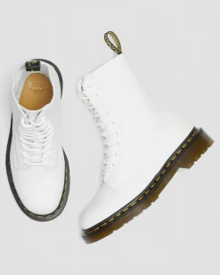 Dr. Martens 1490 Virginia Leren Hoge Laarzen^WOMENS Dames Sale|Hoge Laarzen