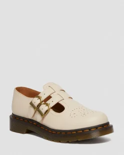 Dr. Martens 8065 Virginia Leren Mary Jane Schoenen^UNISEX Mary Jane Schoenen|Schoenen