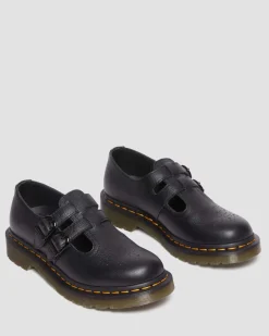 Dr. Martens 8065 Virginia Leren Mary Jane Schoenen^UNISEX Mary Jane Schoenen|Schoenen