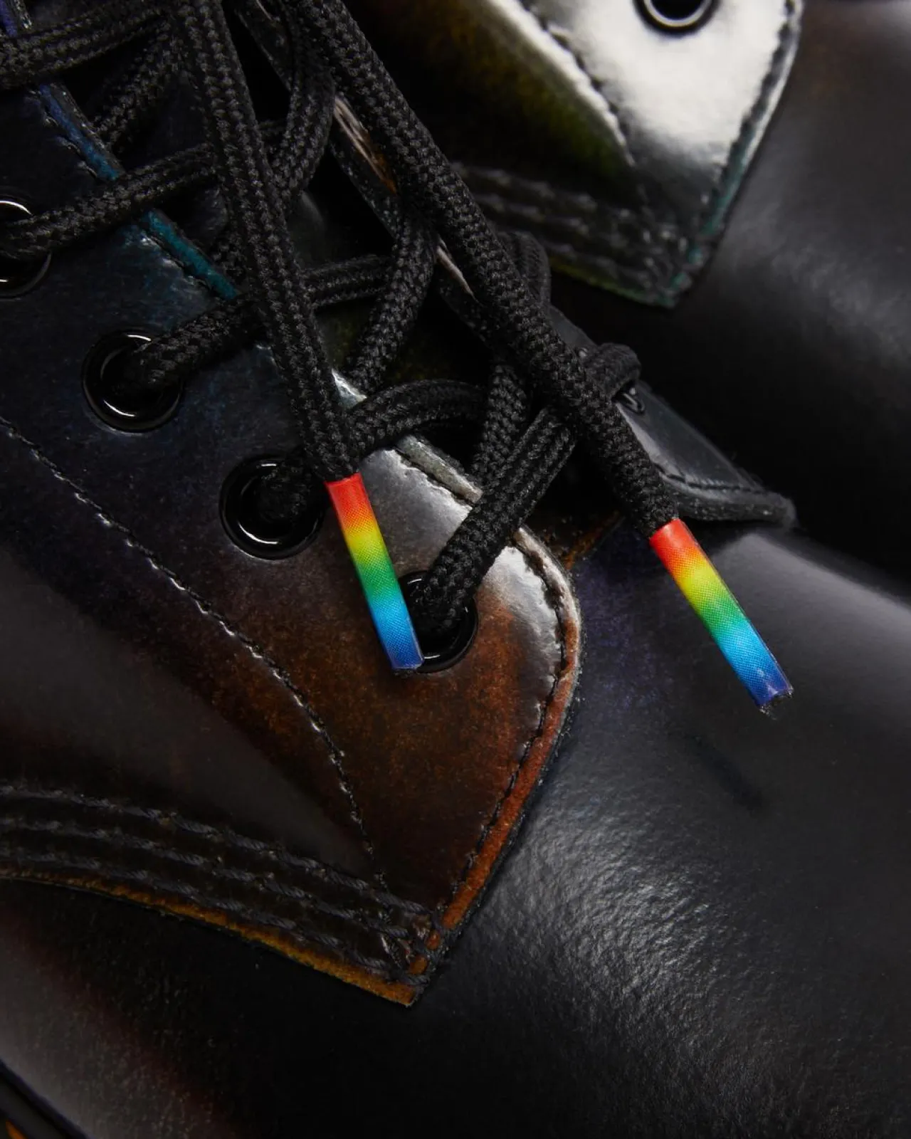 Dr. Martens 1460 Voor Pride Leren Veterlaarzen^MENS Heren Sale|Enkellaarzen