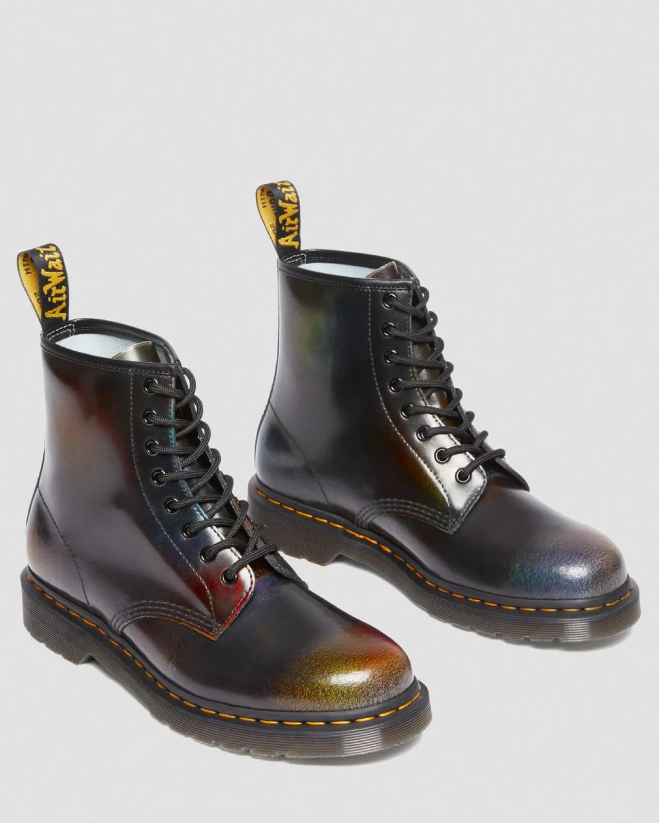 Dr. Martens 1460 Voor Pride Leren Veterlaarzen^MENS Heren Sale|Enkellaarzen
