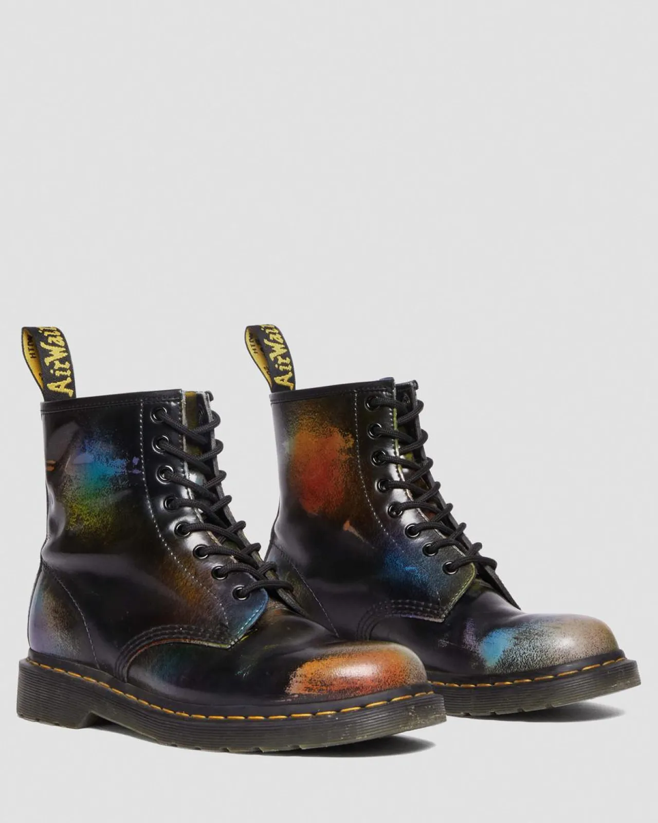 Dr. Martens 1460 Voor Pride Leren Veterlaarzen^MENS Heren Sale|Enkellaarzen