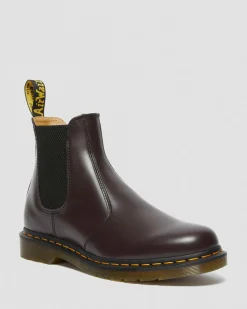 Dr. Martens 2976 Yellow Stitch Smooth Leren Chelsea Boots^TRENDING-STYLES-UK Originals|Trending Stijlen