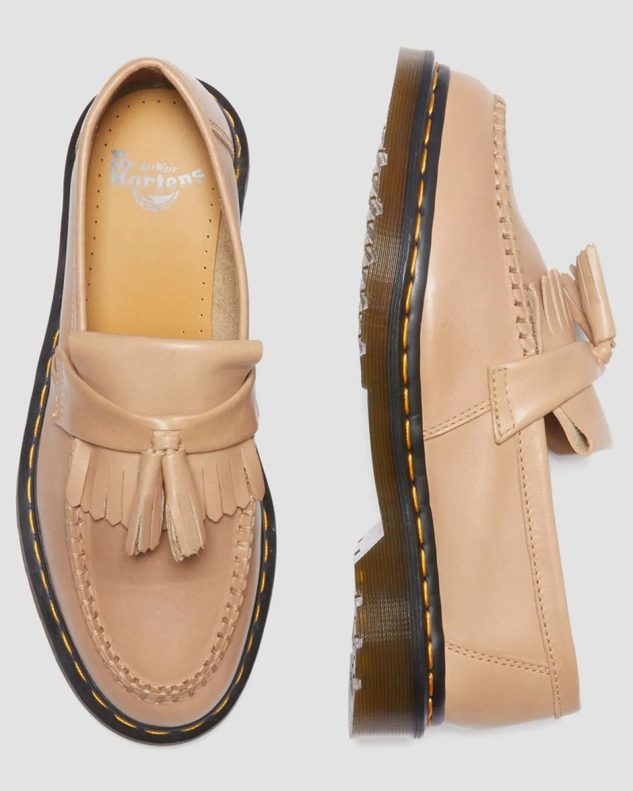 Dr. Martens Adrian Carrara Leren Tassel Loafers^WOMENS Heren Sale|Originals