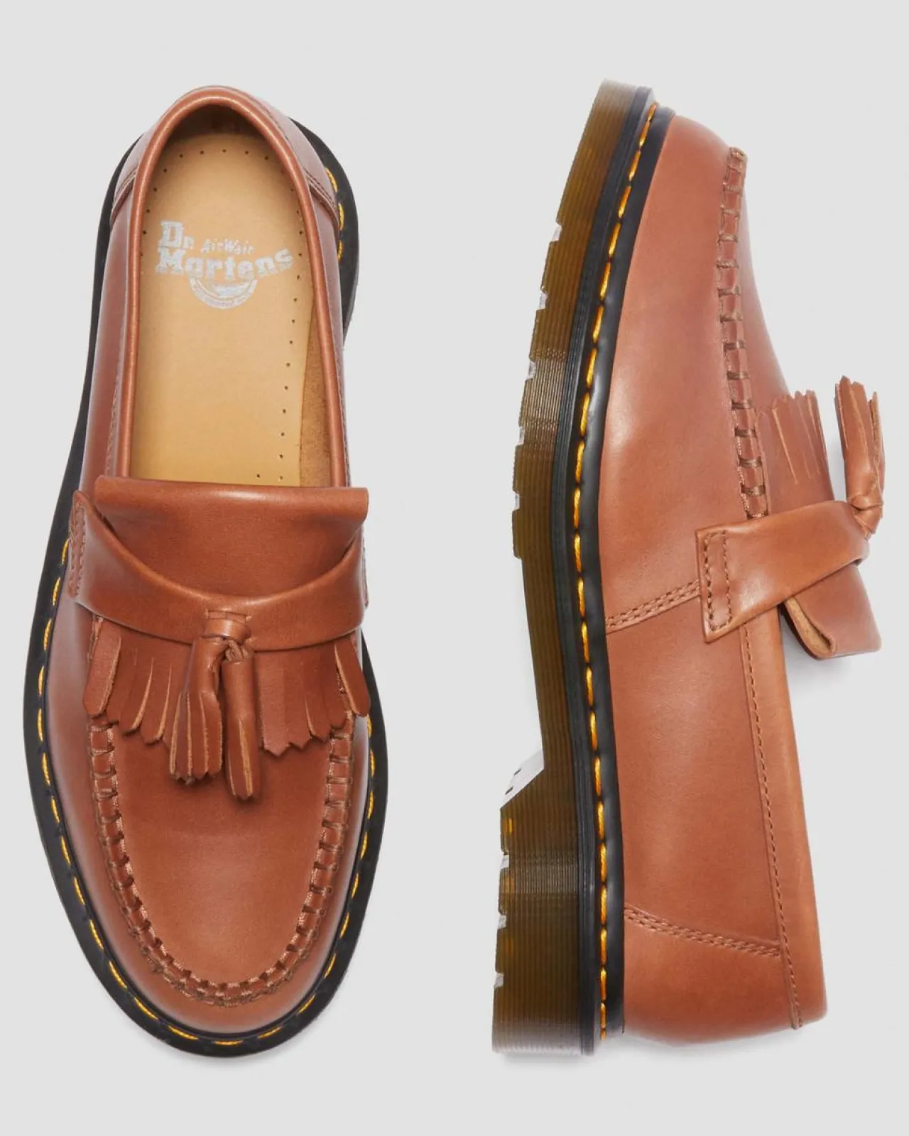 Dr. Martens Adrian Carrara Leren Tassel Loafers^WOMENS Heren Sale|Originals