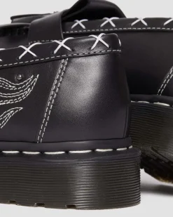 Dr. Martens Adrian Contrasterende Steek Leren Tassel Loafers^ Originals|Nieuw Binnen