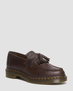 Dr. Martens Adrian Crazy Horse Leren Tassel Loafers^WOMENS Originals|Trending Stijlen