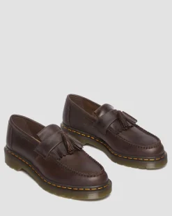 Dr. Martens Adrian Crazy Horse Leren Tassel Loafers^WOMENS Originals|Trending Stijlen