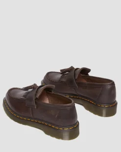 Dr. Martens Adrian Crazy Horse Leren Tassel Loafers^WOMENS Originals|Trending Stijlen