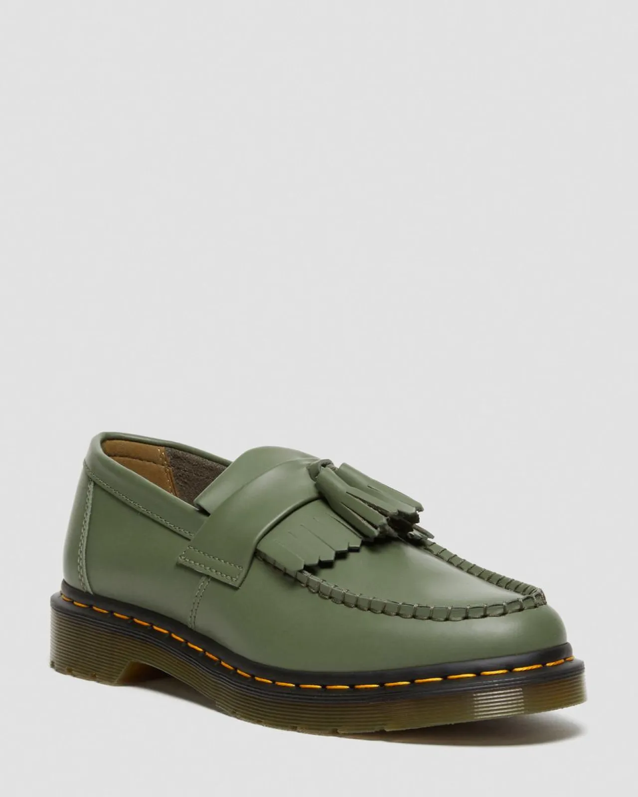 Dr. Martens Adrian Gele Stiksel Smooth Leren Tassle Loafers^WOMENS Heren Sale|Originals