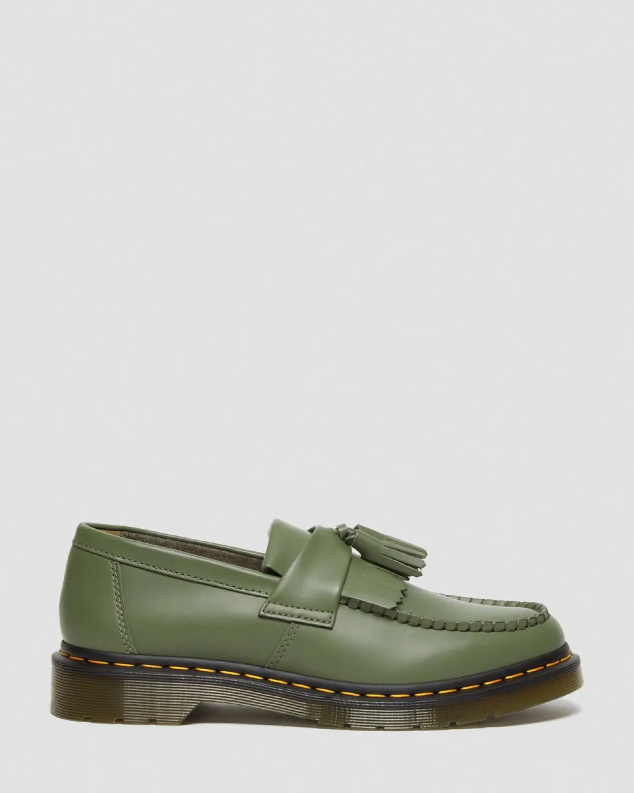 Dr. Martens Adrian Gele Stiksel Smooth Leren Tassle Loafers^WOMENS Heren Sale|Originals