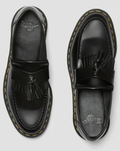 Dr. Martens Adrian Gele Stiksel Smooth Leren Tassle Loafers^WOMENS Originals|Nette Schoenen