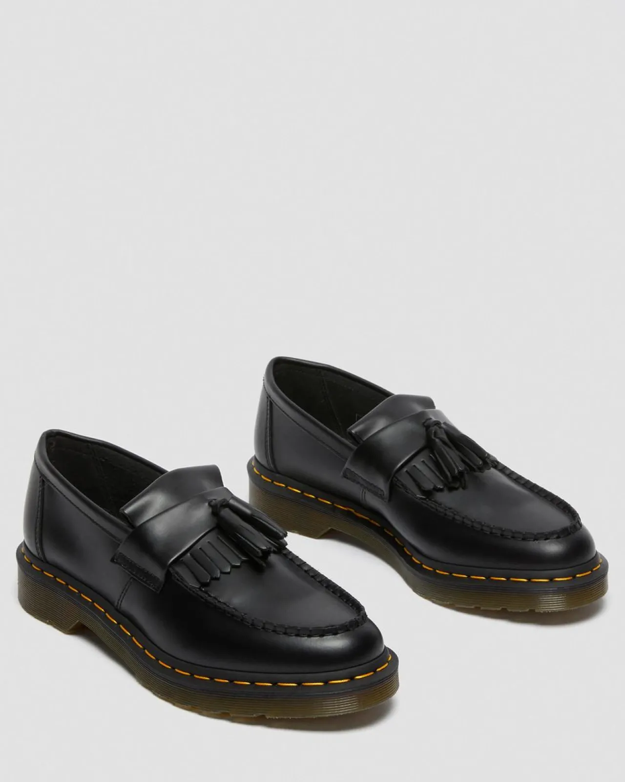 Dr. Martens Adrian Gele Stiksel Smooth Leren Tassle Loafers^WOMENS Originals|Nette Schoenen