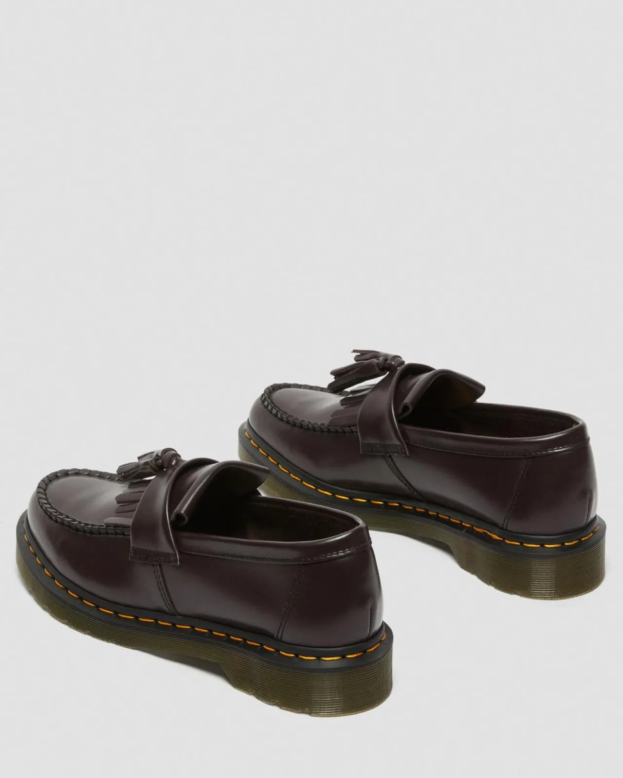 Dr. Martens Adrian Gele Stiksel Smooth Leren Tassle Loafers^WOMENS Originals|Nette Schoenen