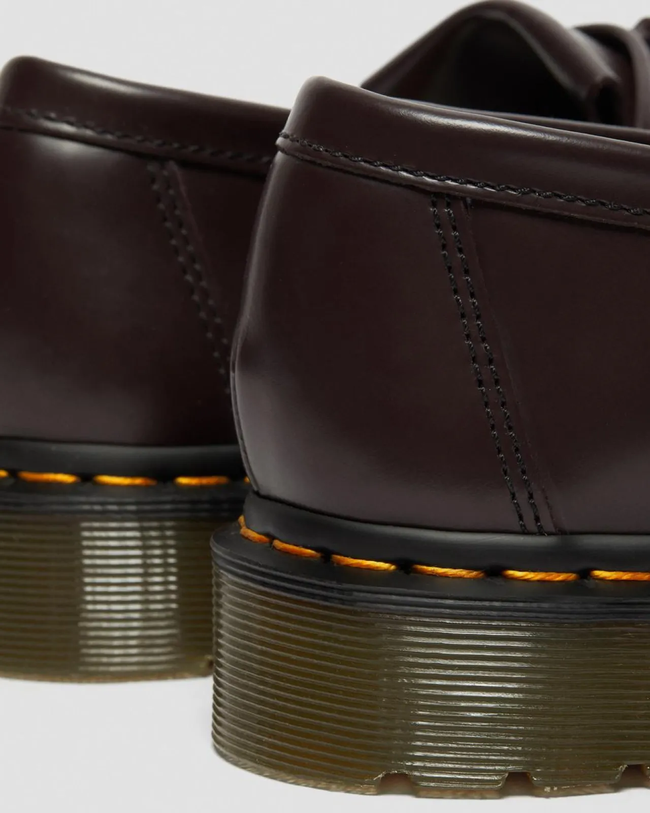 Dr. Martens Adrian Gele Stiksel Smooth Leren Tassle Loafers^WOMENS Originals|Nette Schoenen