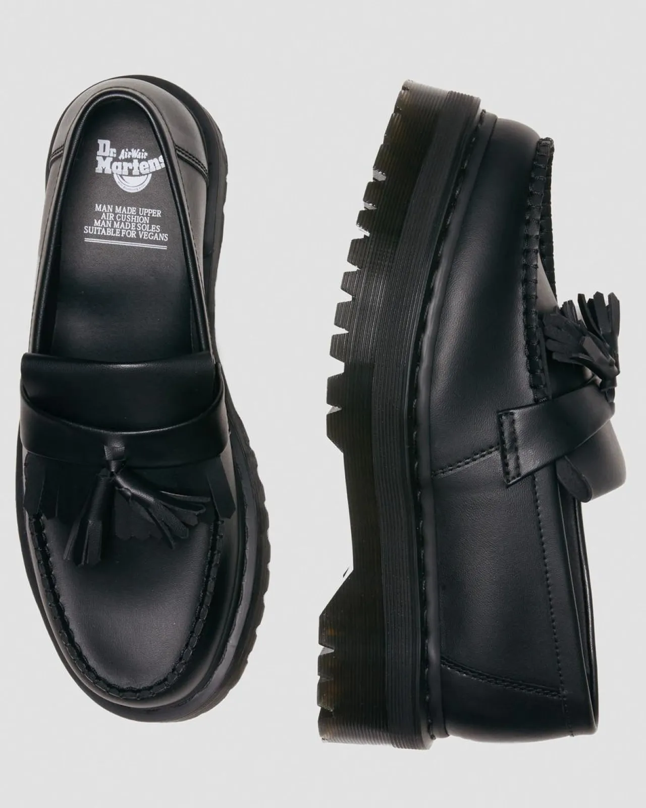 Dr. Martens Adrian Quad Felix Vegan Platform Tassel Loafers^MENS Heren Sale|Originals
