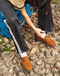 Dr. Martens Adrian Snaffle Marmer Suède Loafers^UNISEX Heren Sale|Originals