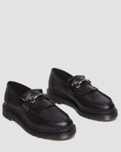 Dr. Martens Adrian Snaffle Pebble Grain Leren Kiltie Loafers^UNISEX Heren Sale|Originals